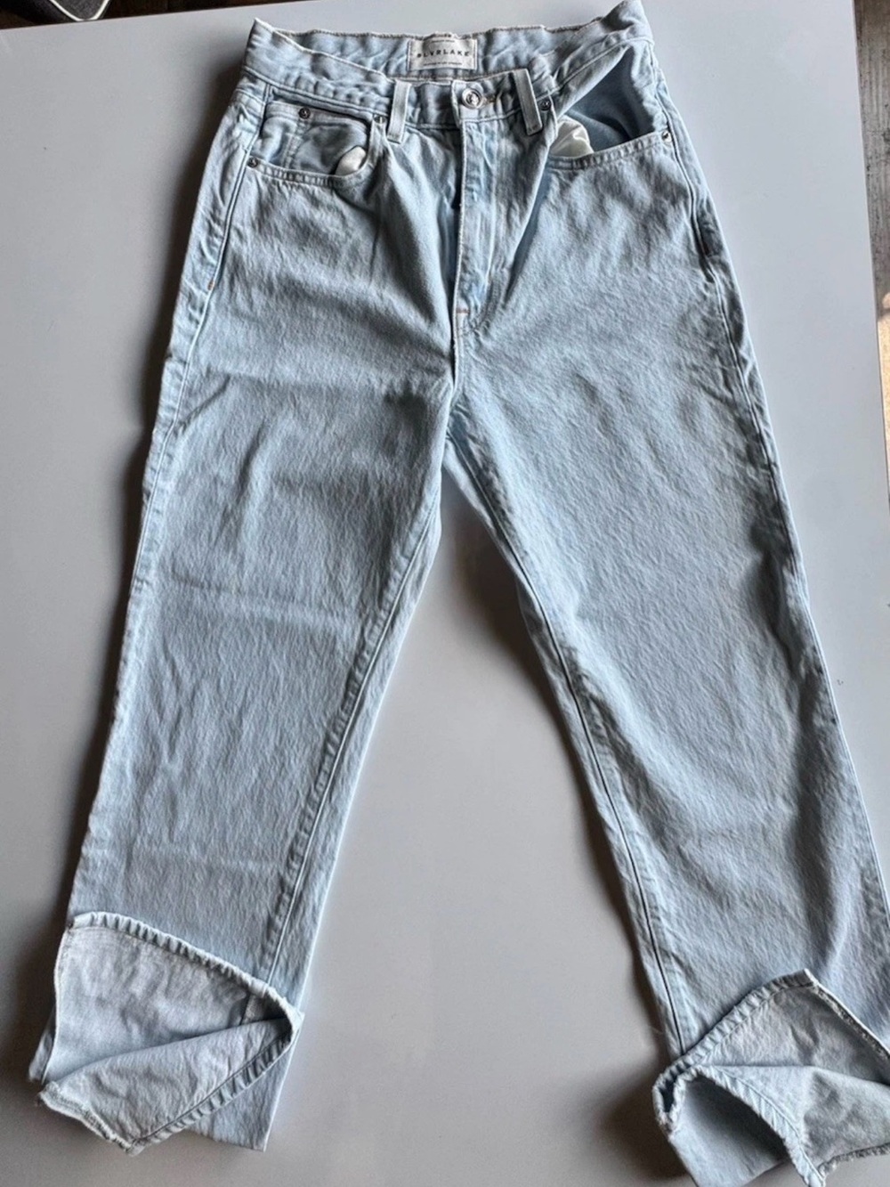 SLVRLAKE Light Blue Boyfriend Jeans